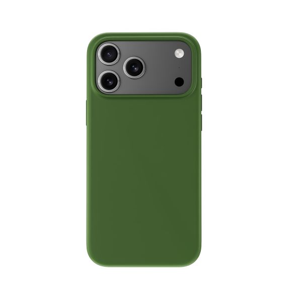 Premium Liquid Silicone Case with Magsafe for iPhone 17 Pro Max-Green