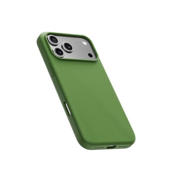 Premium Liquid Silicone Case with Magsafe for iPhone 17 Pro Max-Green - 图片 4