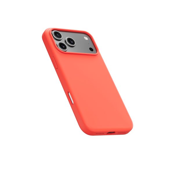 Premium Liquid Silicone Case with Magsafe for iPhone 17 Pro Max-Red - 图片 3