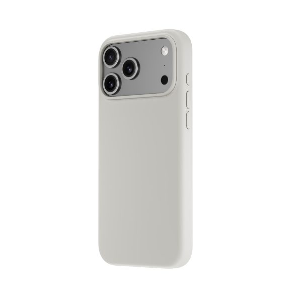 Premium Liquid Silicone Case with Magsafe for iPhone 17 Pro Max-Grey - 图片 6