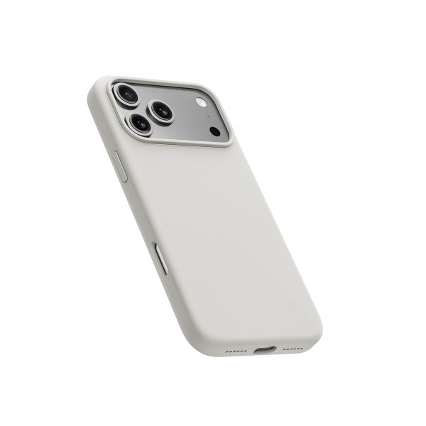 Premium Liquid Silicone Case with Magsafe for iPhone 17 Pro Max-Grey - 图片 4