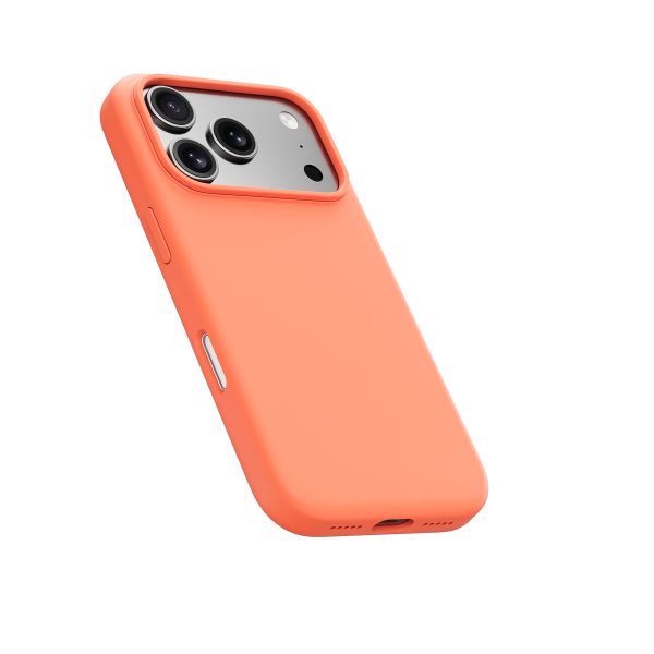 Silicone Case with Magsafe for iPhone 17 Pro-Orange - 图片 2