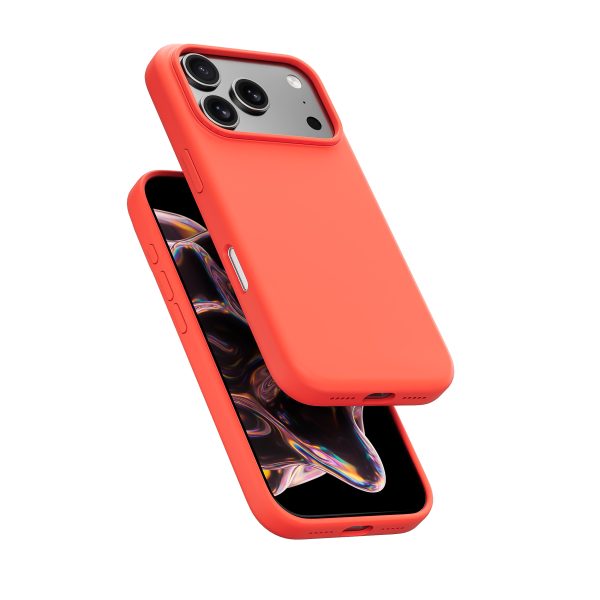 Silicone Case with Magsafe for iPhone 17 Pro-Red - 图片 2