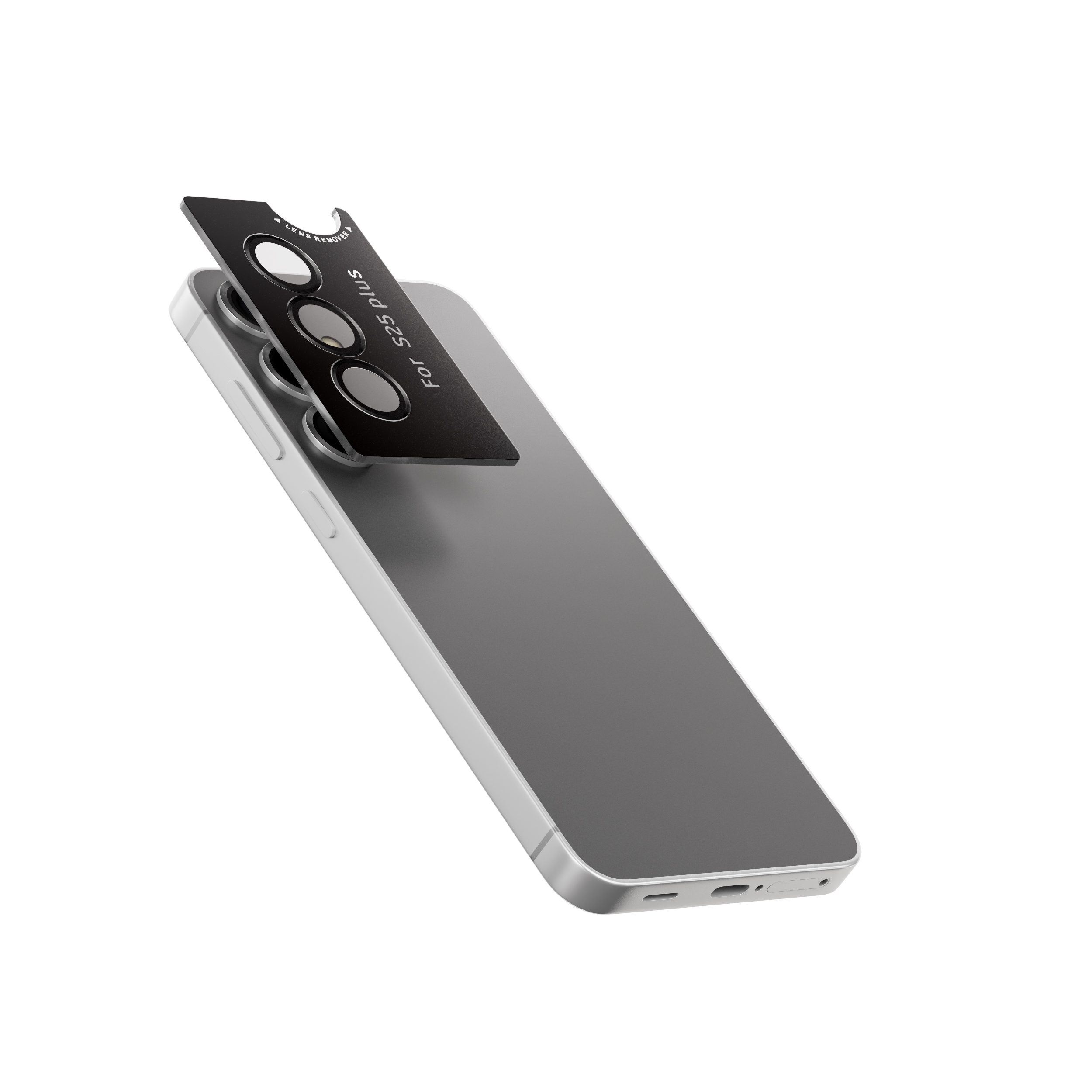 Tempered glass camera lens protector Samsung galaxy s25 plus cd pattern lens cover protection - Image 3