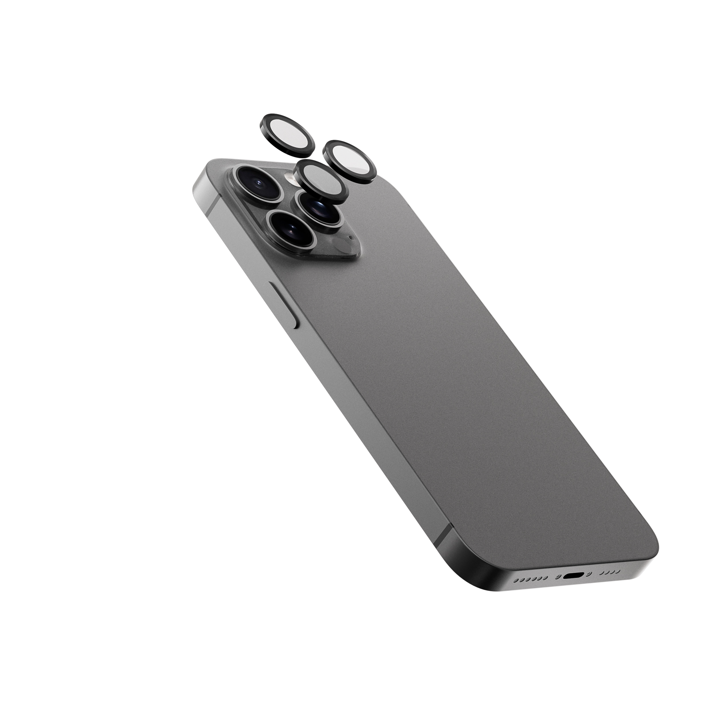 iPhone 14 Pro tempered glass camera lens protection cd pattern design - Image 3