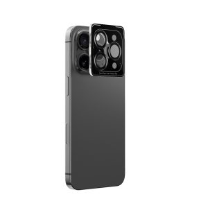 iPhone 16 Pro tempered glass camera lens protection cd pattern design