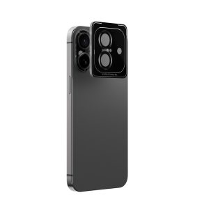iPhone 16 tempered glass camera lens protection cd pattern design