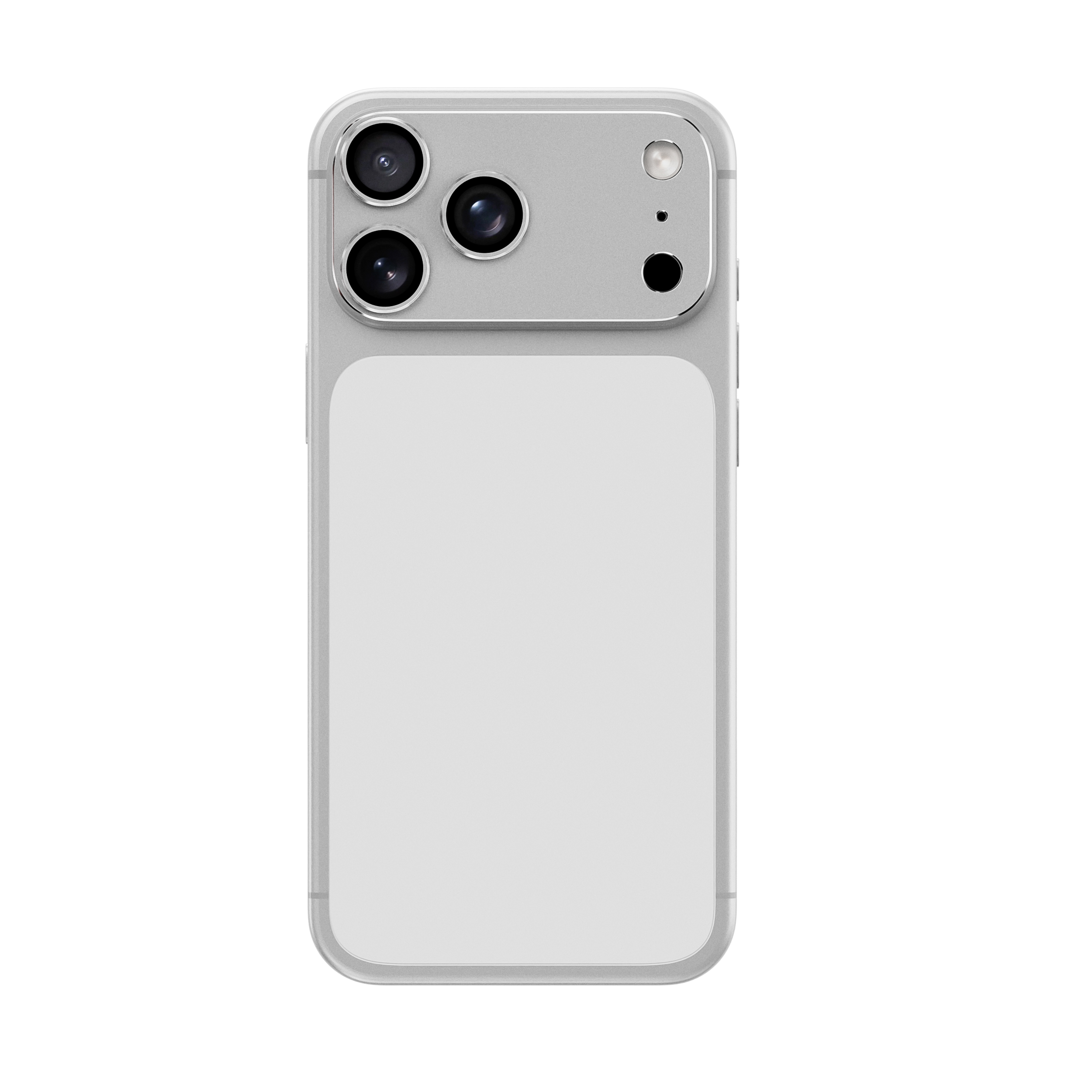 Matel tempered glass camera lens alloy iPhone 17 Pro Max camera lens aluminum protection (White) - Image 4