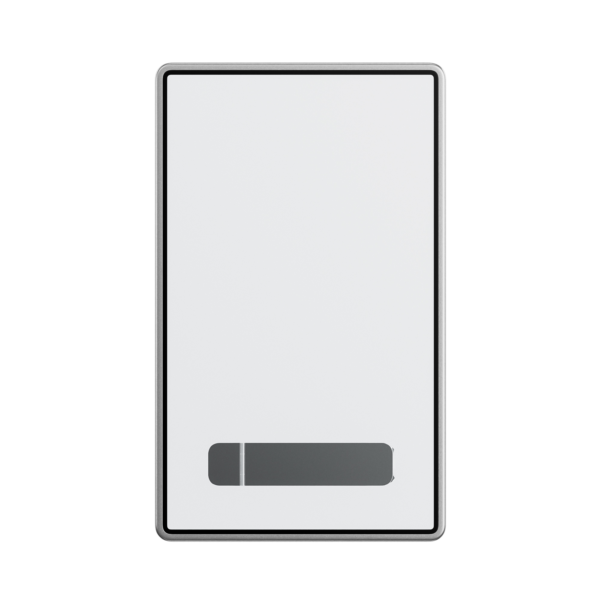 Slab Guard Fits PSA Slab UV Protection Tempered Glass & Aluminum Metal Bumper with Built-in Stand(Sliver)