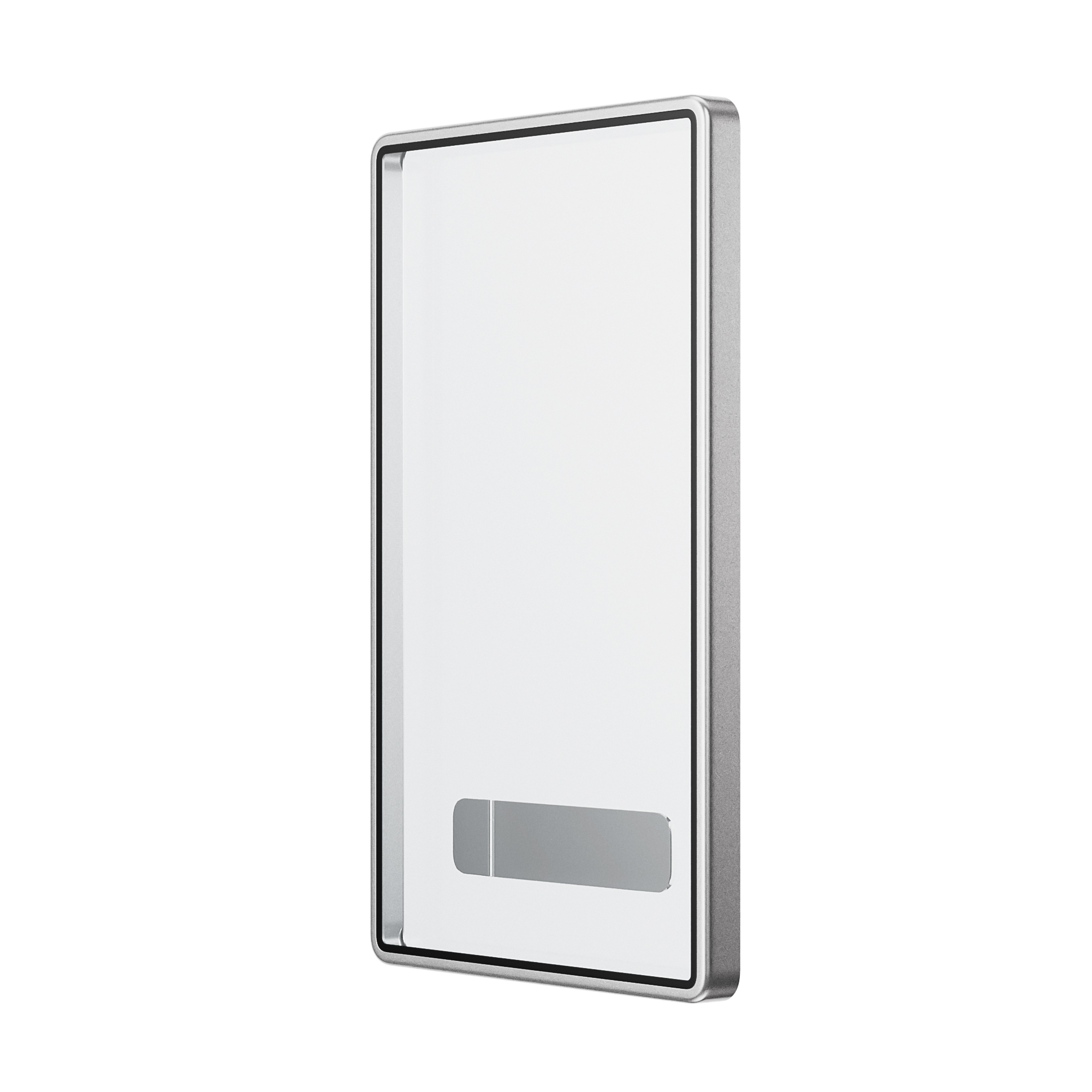 Slab Guard Fits PSA Slab UV Protection Tempered Glass & Aluminum Metal Bumper with Built-in Stand(Sliver) - Image 9