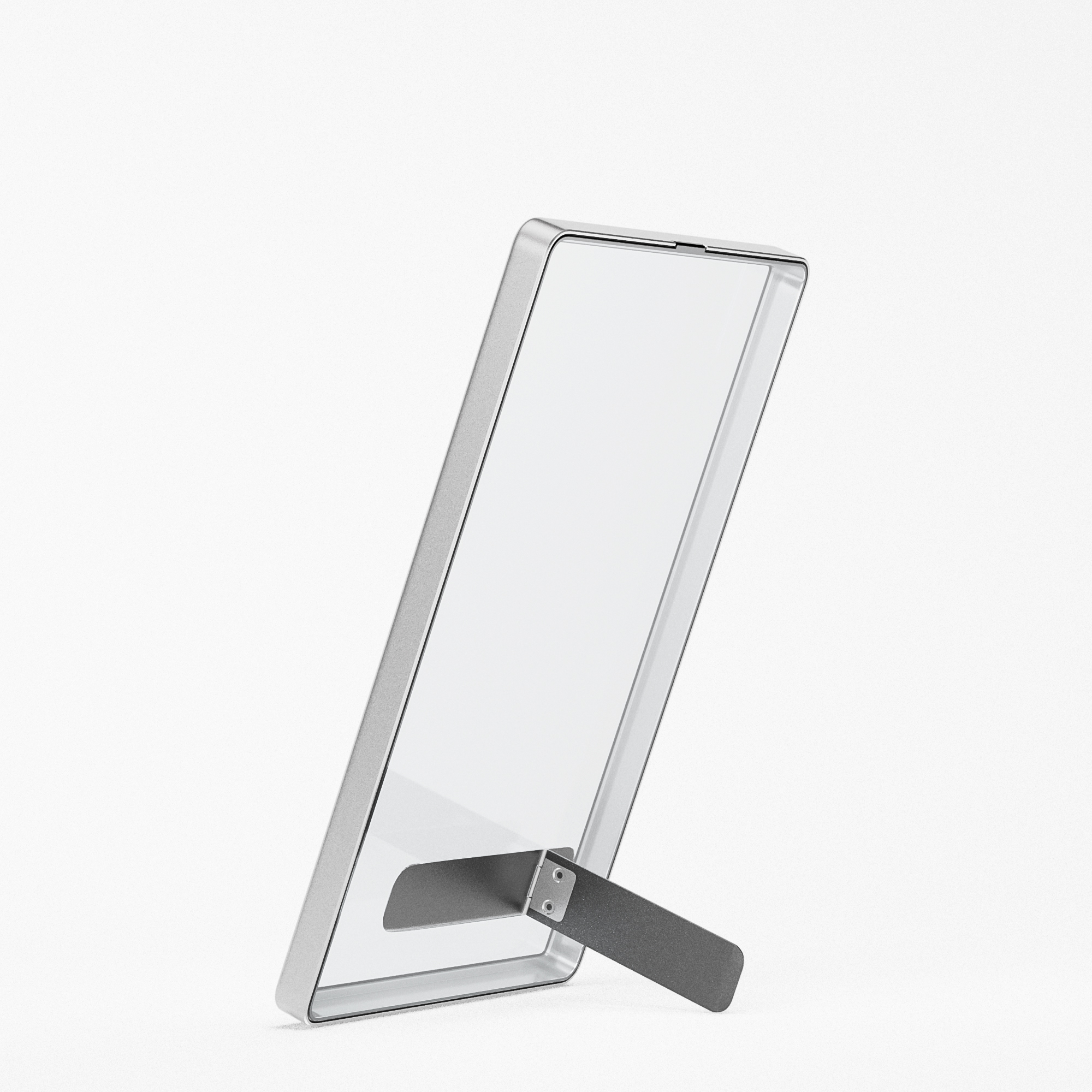 Slab Guard Fits PSA Slab UV Protection Tempered Glass & Aluminum Metal Bumper with Built-in Stand(Sliver) - Image 8