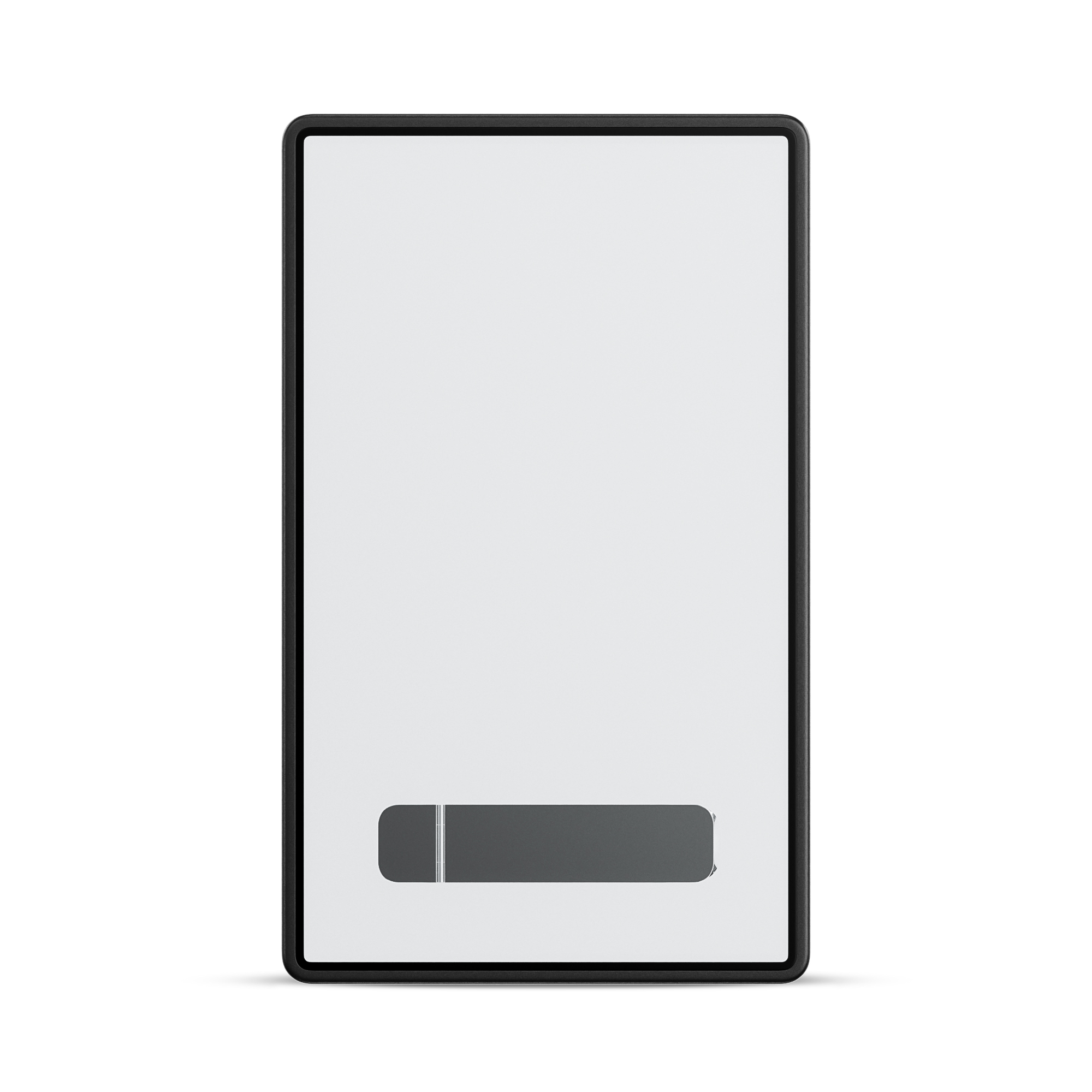 Slab Guard Fits PSA Slab UV Protection Tempered Glass & Aluminum Metal Bumper with Built-in Stand(Black)
